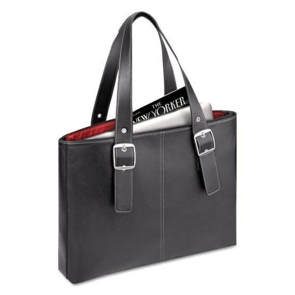 NWT Solo New York Plaza Classic 15.6” Laptop Tote Bag Black